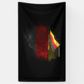 Vlag van Duitsland Spandoek (Verticaal)