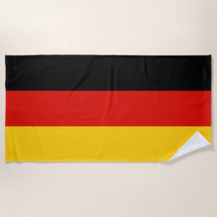 Vlag van Duitsland Strandlaken