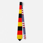 Vlag van Duitsland Stropdas (Voorkant)