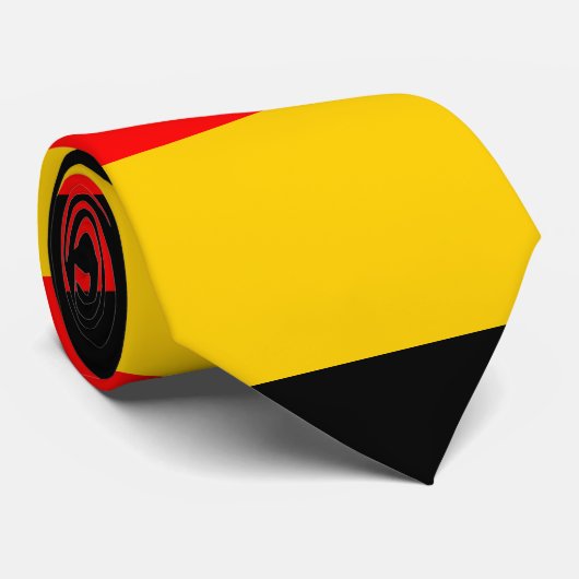 Vlag van Duitsland Stropdas (Opgerold)
