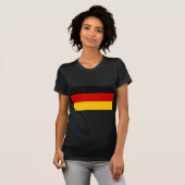 Vlag van Duitsland T-shirt (Voorkant volledig)