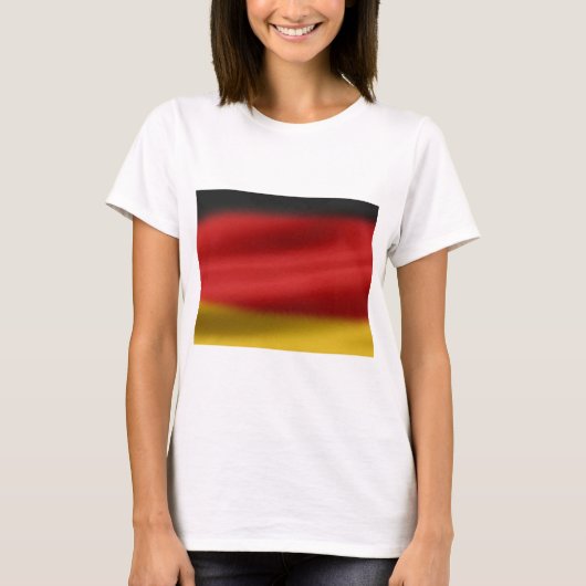 Vlag van Duitsland T-shirt (Voorkant)