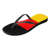 Vlag van Duitsland Teenslippers (Schuin)