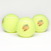 Vlag van Duitsland Tennisballen (Multi)