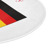 Vlag van Duitsland Thunder_Cove Snijplank (Hoek)