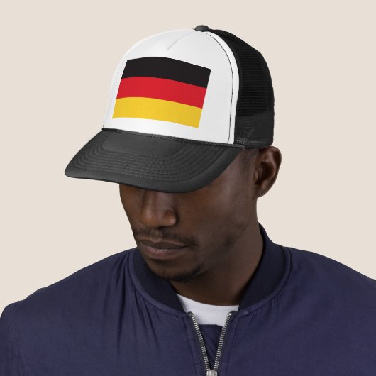 Vlag van Duitsland Trucker Pet (In situ)