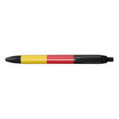 Vlag van Duitsland Zwarte Inkt Pen (Achterkant)