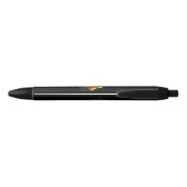 Vlag van Duitsland Zwarte Inkt Pen (Achterkant)