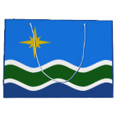 Vlag van Duluth, Minnesota Groot Cadeauzakje (Achterkant)