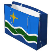 Vlag van Duluth, Minnesota Groot Cadeauzakje (Achterkant Gekanteld)