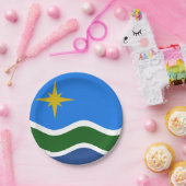 Vlag van Duluth, Minnesota Papieren Bordje (Feest)