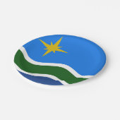 Vlag van Duluth, Minnesota Papieren Bordje (Gekanteld)