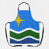 Vlag van Duluth, Minnesota Schort (Voorkant)