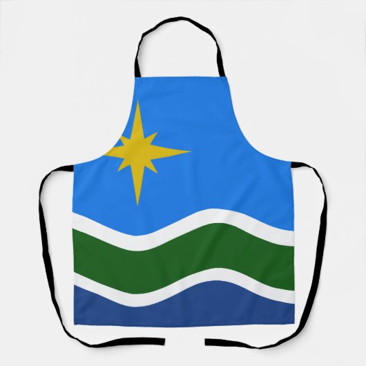 Vlag van Duluth, Minnesota Schort (Voorkant)