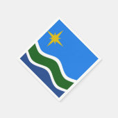 Vlag van Duluth, Minnesota Servet (Hoek)