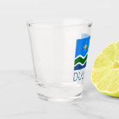 Vlag van Duluth (Minnesota) Shot Glas (Links)