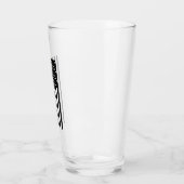 Vlag van dun gele lijnverzenders glas (Links)