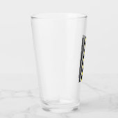 Vlag van dun gele lijnverzenders glas (Rechts)