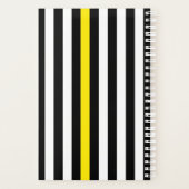 Vlag van dun gele lijnverzenders planner (Achterkant)