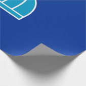 Vlag van Durban (Zuid-Afrika) Cadeaupapier (Hoek)