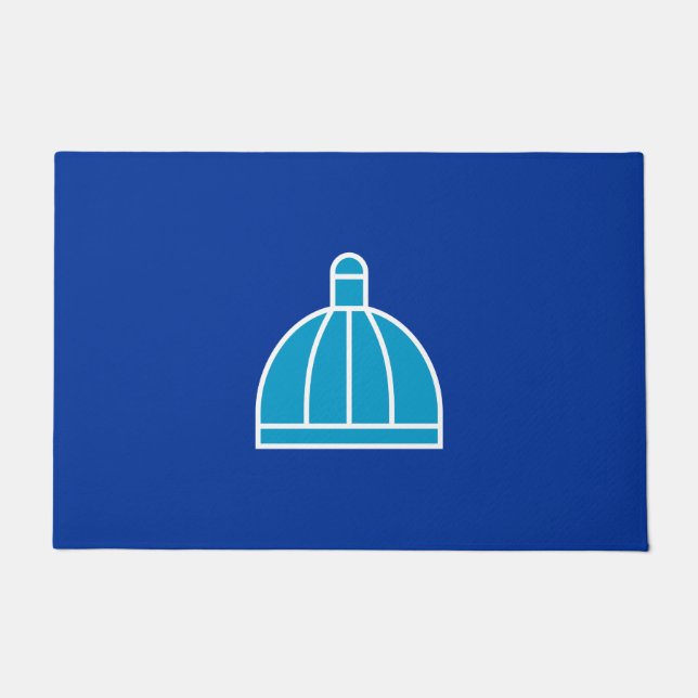 Vlag van Durban (Zuid-Afrika) Deurmat (Voorkant)