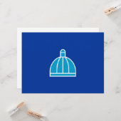 Vlag van Durban (Zuid-Afrika) Kaart (Voorkant / Achterkant in situ)