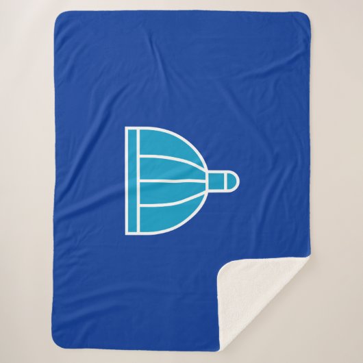 Vlag van Durban (Zuid-Afrika) Sherpa Deken (Voorkant)