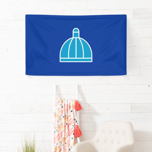 Vlag van Durban (Zuid-Afrika) Spandoek (Insitu)