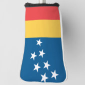 Vlag van Durham, North Carolina Golfheadcover (Draai 90)