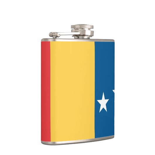 Vlag van Durham, North Carolina Heupfles (Rechts)