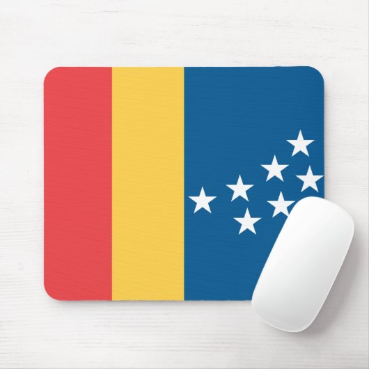 Vlag van Durham, North Carolina Muismat (Met muis)