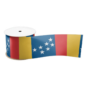 Vlag van Durham, North Carolina Satijnen Lint