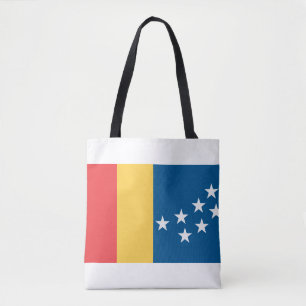 Vlag van Durham, North Carolina Tote Bag