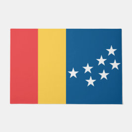 Vlag van Durham (North Carolina, VS) Deurmat