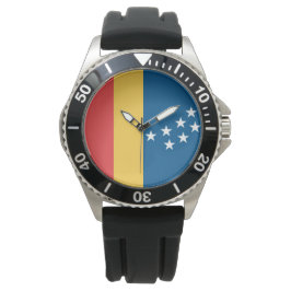 Vlag van Durham (North Carolina, VS) Horloge