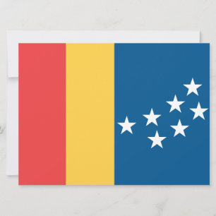 Vlag van Durham (North Carolina, VS) Kaart