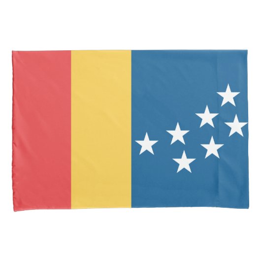 Vlag van Durham (North Carolina, VS) Kussensloop (Voorkant-Rechts)