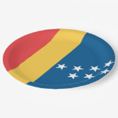 Vlag van Durham (North Carolina, VS) Papieren Bordje (Gekanteld)