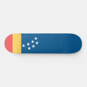 Vlag van Durham (North Carolina, VS) Persoonlijk Skateboard (Horizontaal)