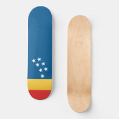 Vlag van Durham (North Carolina, VS) Persoonlijk Skateboard (Voorkant)