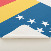 Vlag van Durham (North Carolina, VS) Sherpa Deken (3/4)