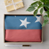 Vlag van Durham (North Carolina, VS) Tissuepapier (Geschenk)