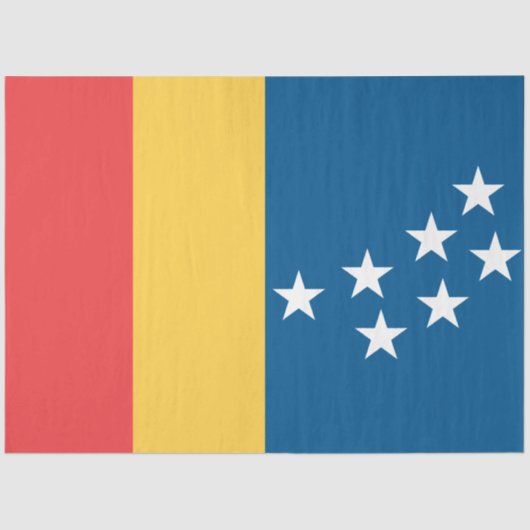 Vlag van Durham (North Carolina, VS) Tissuepapier (Voorkant)