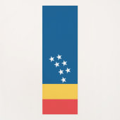 Vlag van Durham (North Carolina, VS) Yogamat (Voorkant)