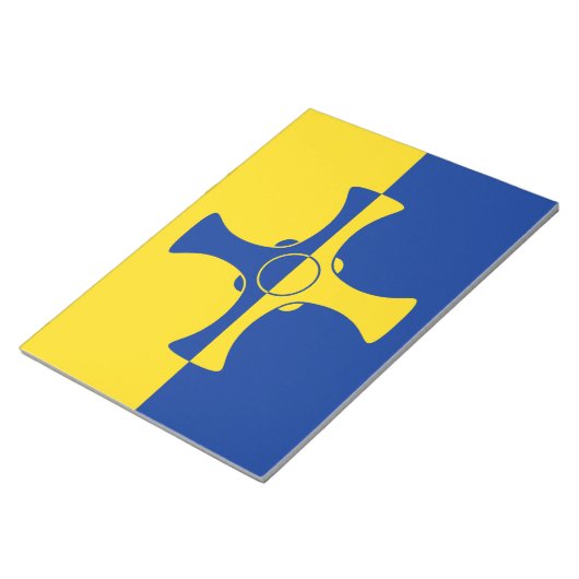 Vlag van Durham (VK) Notitieblok (Schuin)