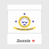 Vlag van East Providence, Rhode Island Sticker (Vel)
