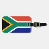 Vlag van Easy ID uit Zuid-Afrika Bagagelabel (Voorkant horizontaal)