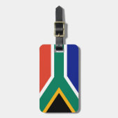 Vlag van Easy ID uit Zuid-Afrika Bagagelabel (Voorkant verticaal)
