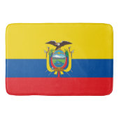 Vlag van Ecuador Badmat (Voorkant)