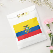 Vlag van Ecuador Bedankzakje (Gezegeld)